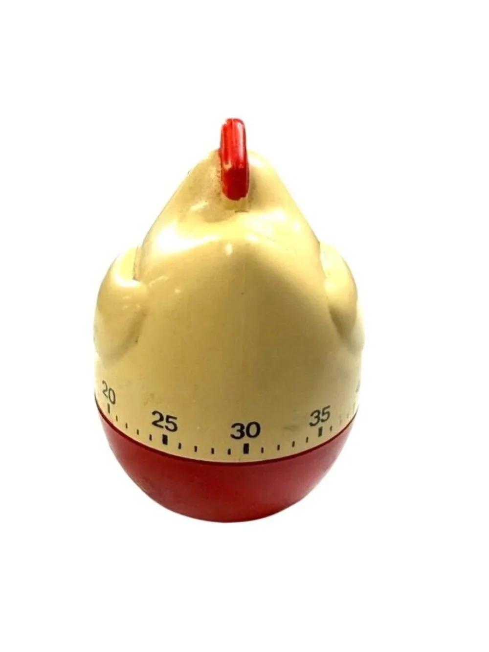 Vintage Chicken Hen Kitchen Timer 60 Minute Mechanical Windup Farmhouse Decor
